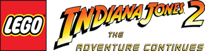 LEGO Indiana Jones 2: The Adventure Continues title screen for Wii